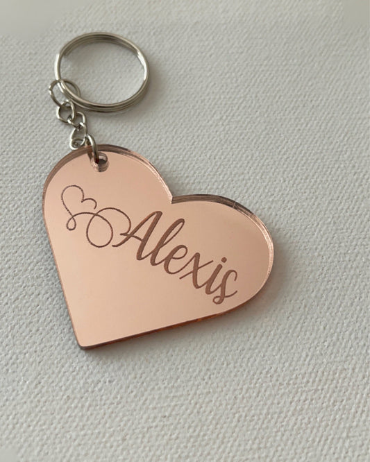 Custom Keychain, Valentine Keychain, Personalize Keychain, BFF Keychain, Gift for Her, Boyfriend Gift, Teen Keychain, New Driver Gift