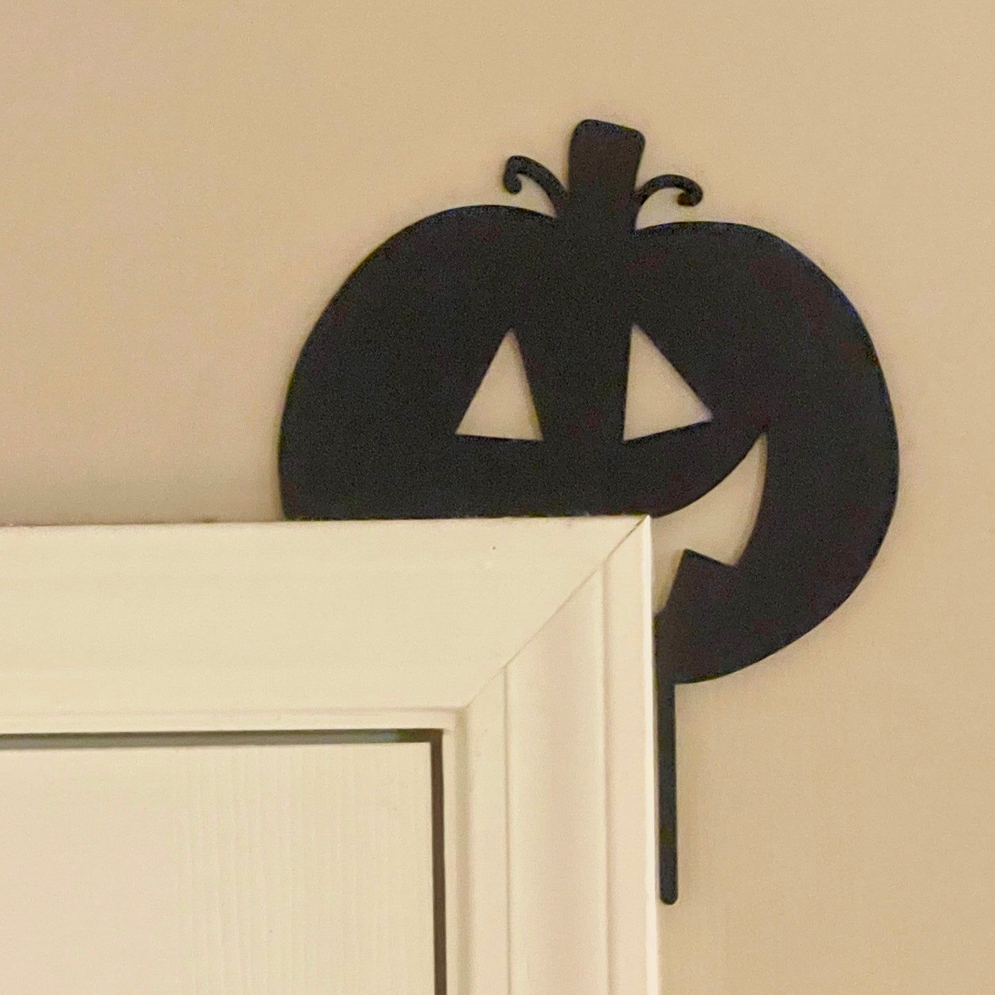 Halloween Door Corner, Pumpkin Decor, Sugar Skull Decor, Black Cat Sign, Halloween Decor, Spooky Sign, Halloween Party