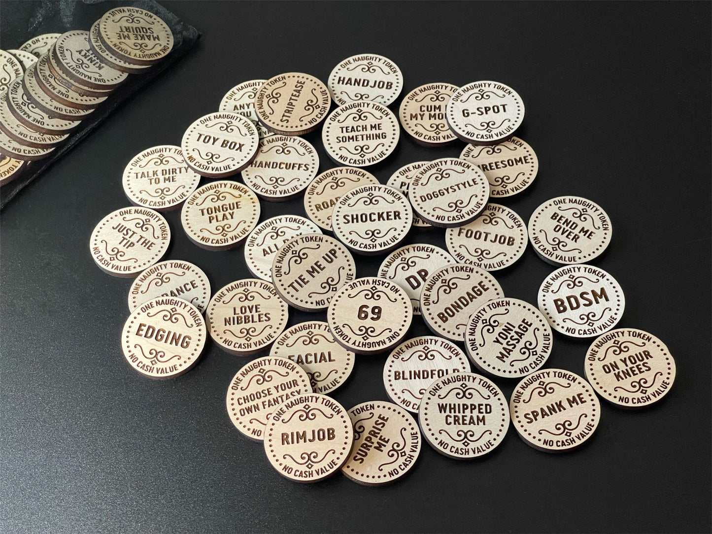 Sex Tokens, Anniversary Gift, Bachelorette Party, Bridal Shower Gift, Wedding Gift, For Husband, For Wife, Adult Activity Tokens, Mature