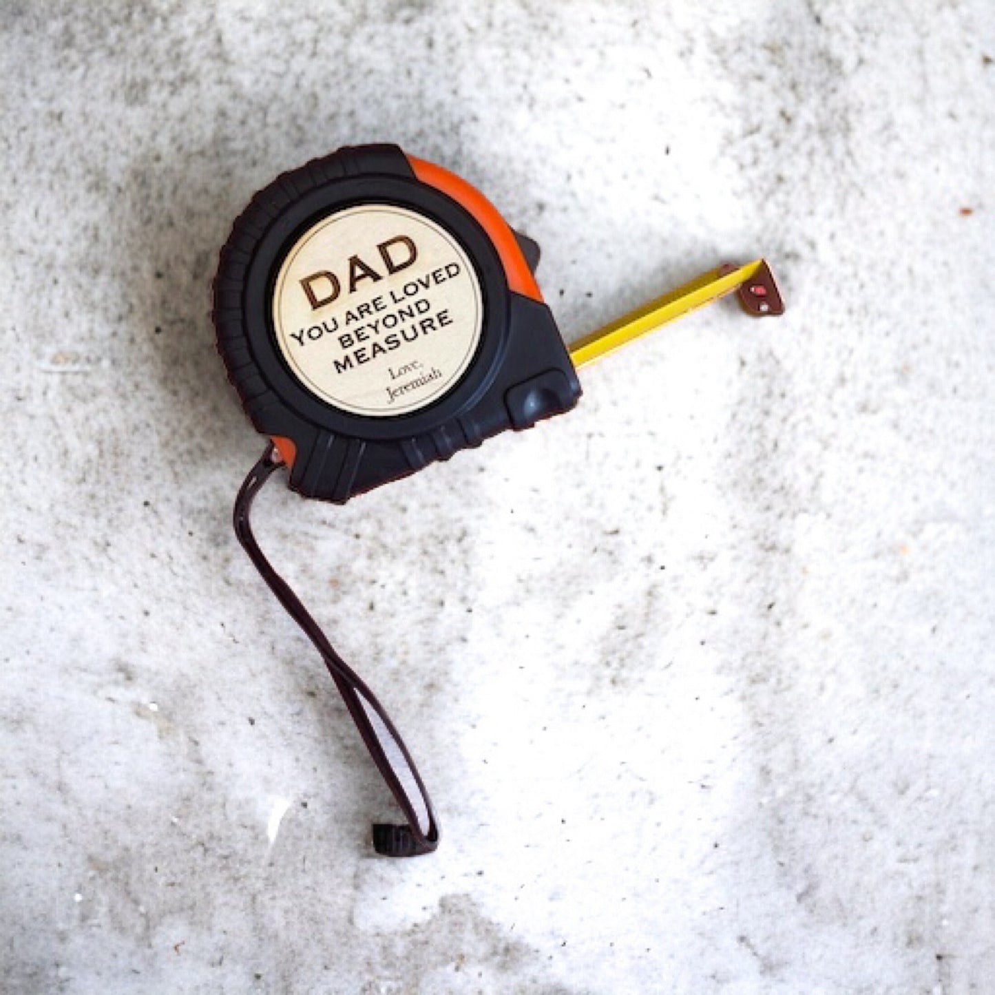 Personalized Tape Measure Gift