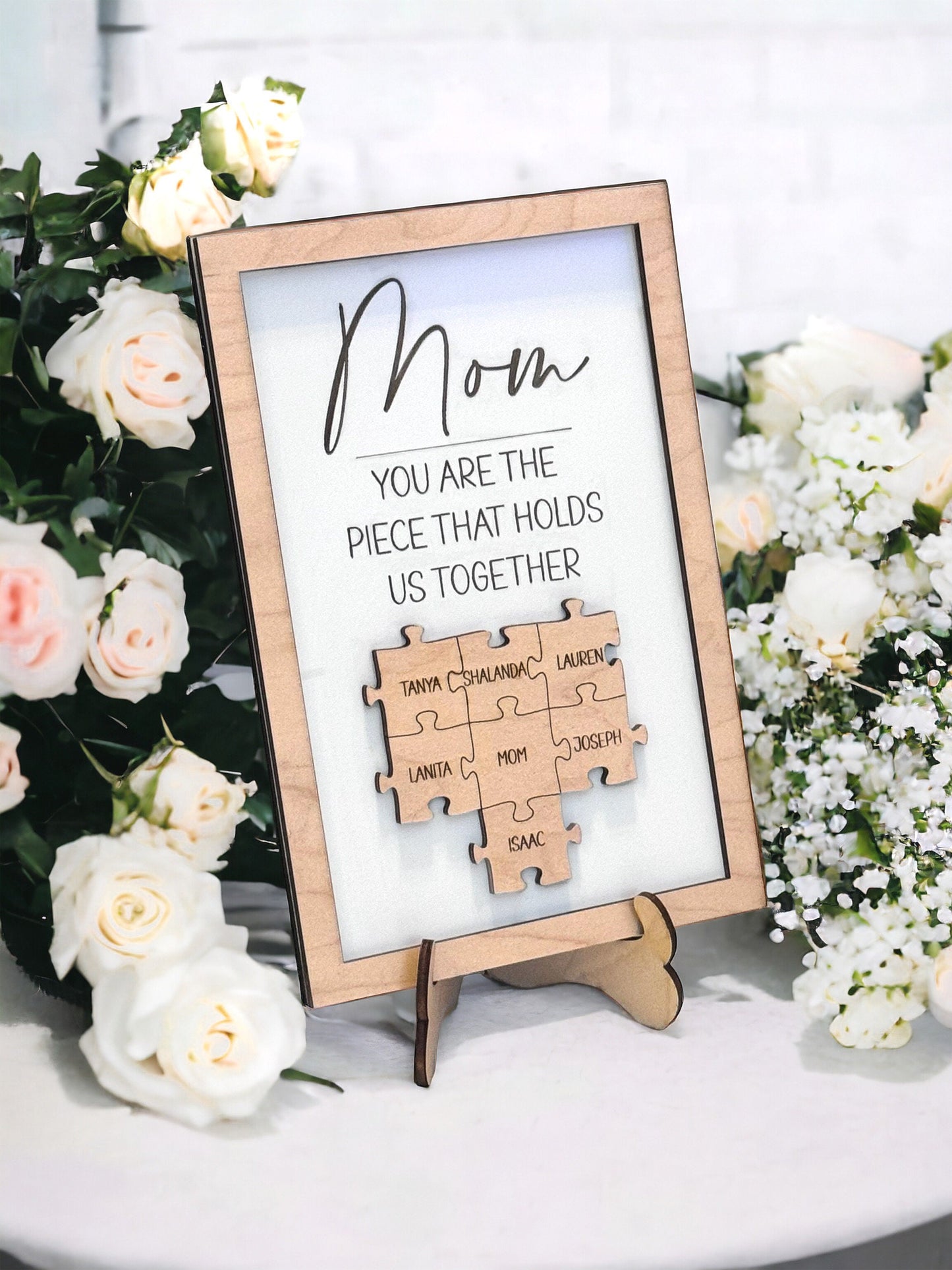 Mother's Day Puzzle Sign, Mothers Day Gift, Gifts for Mom, Mother's Day Gift, Mothers Day Gift from Daughter, Gift for Grandmother