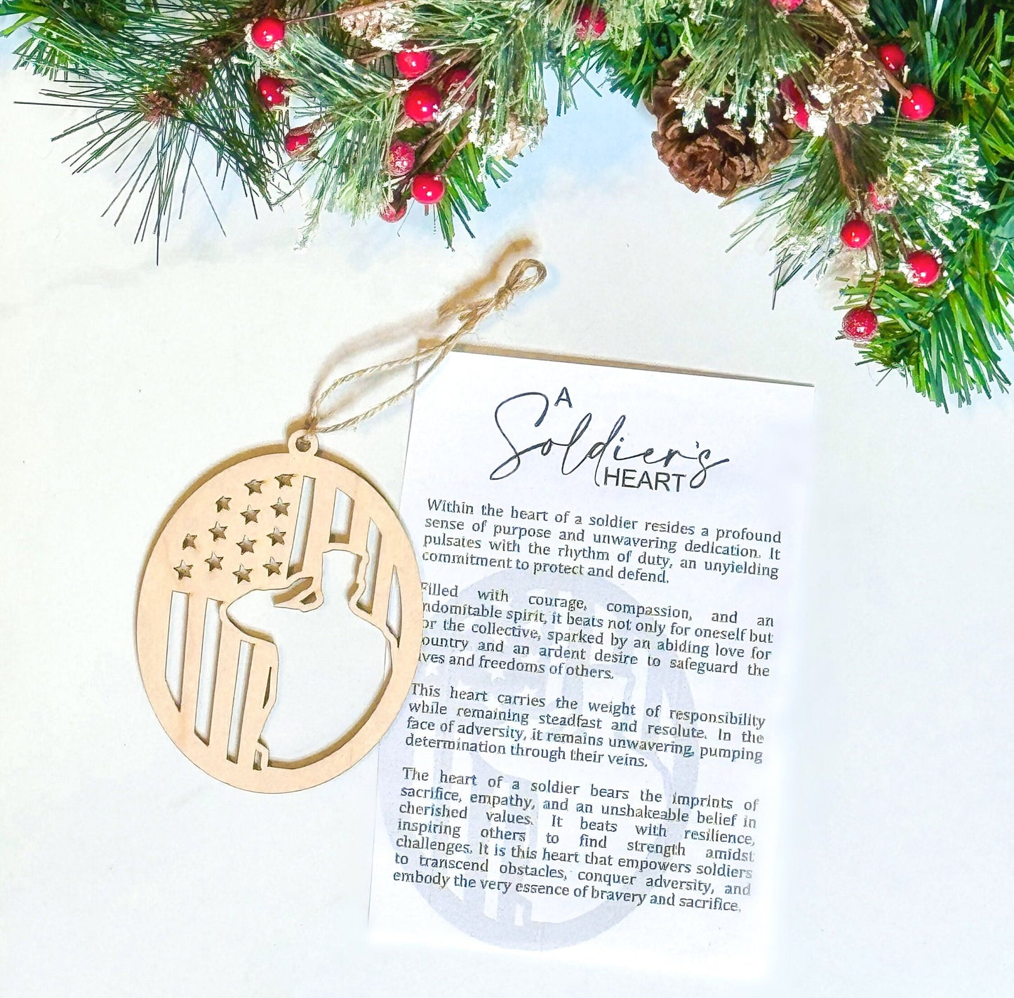 Military Christmas Ornament